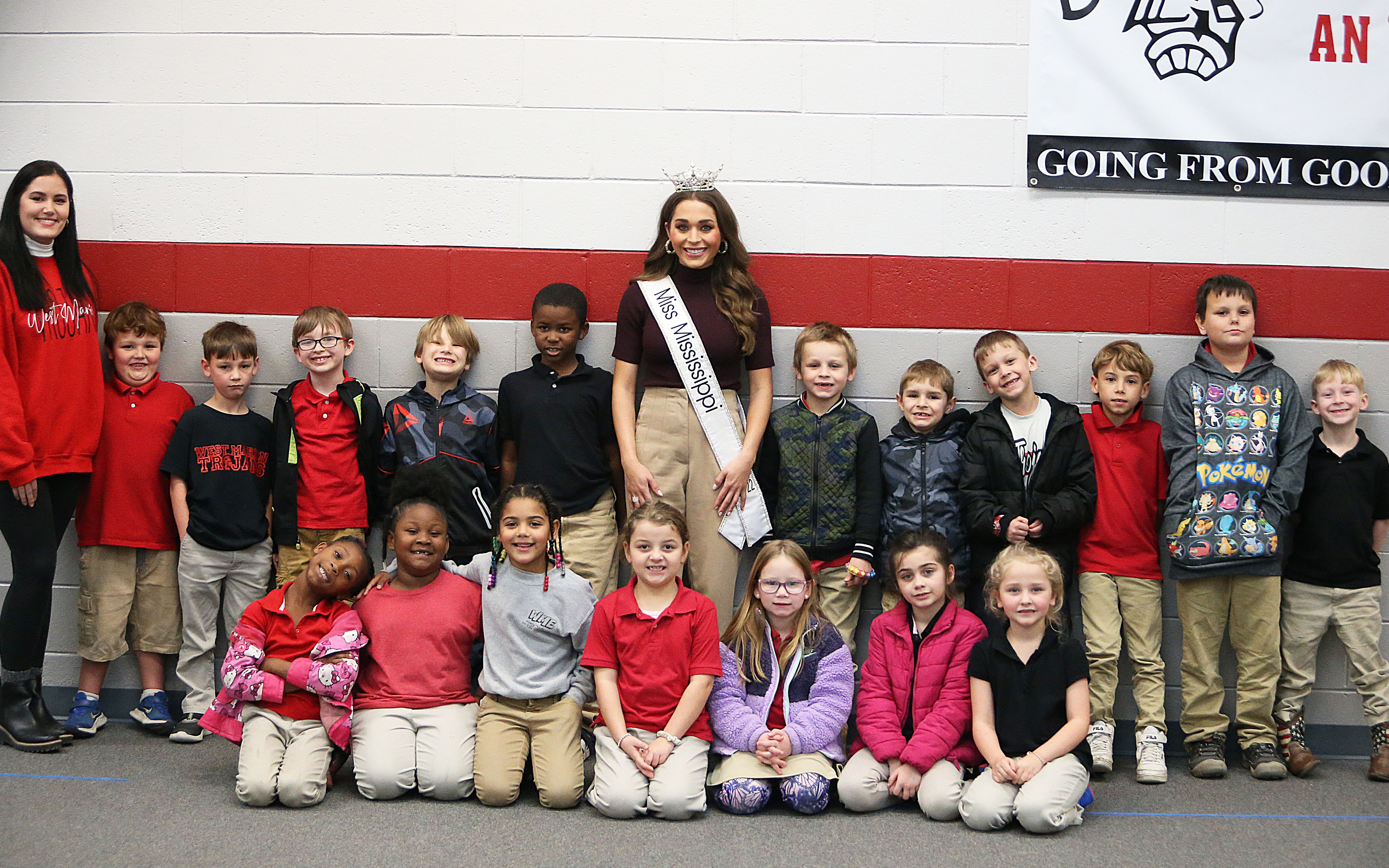 Kasey Francis’ first grade class