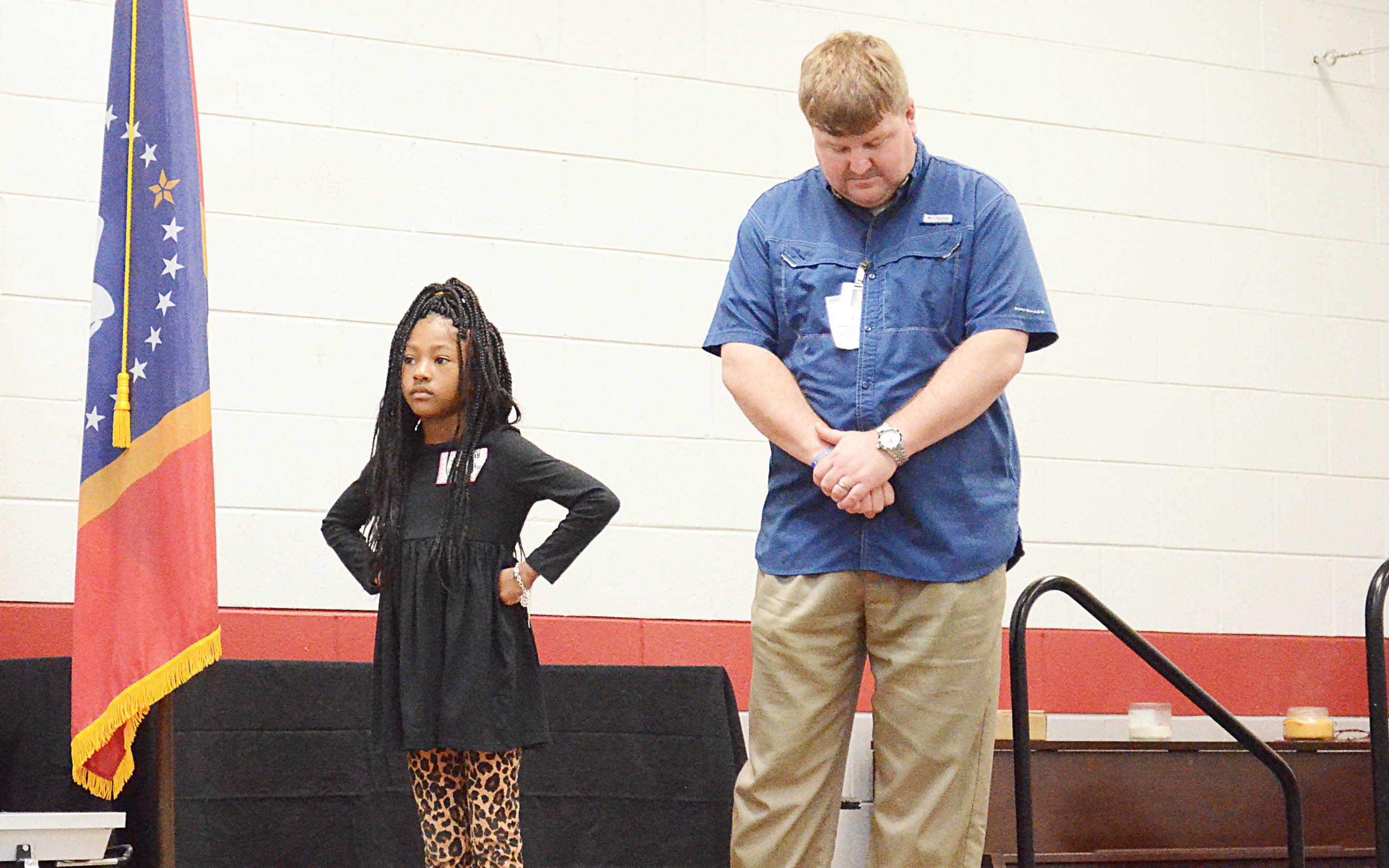 First place waiting for the results