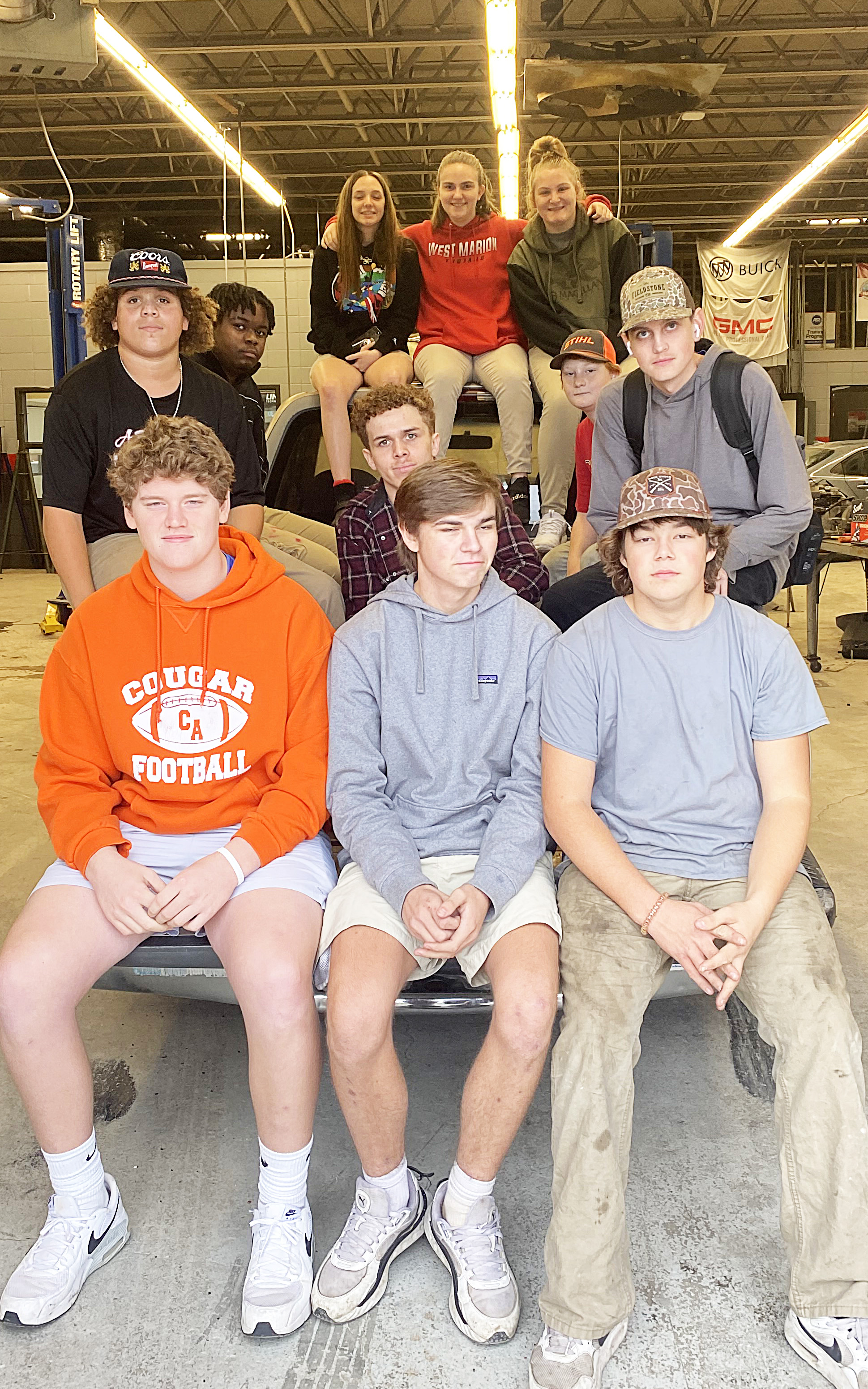 First Year Automotive Students 