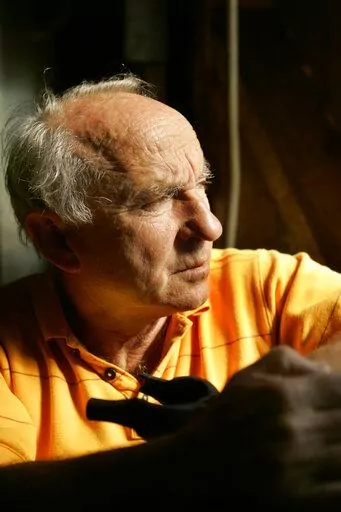 Yvon Chouinard, the founder and chairman of Ventura-based Patagonia Inc., is photographed Sept 28, 2005, in the original Chouinard Equipment blacksmith shop located in Ventura, Calif., where he once forged pitons for mountaineers. In a letter posted on the privately-held company's website on Wednesday, Sept. 14, 2022, Chouinard said the 50-year-old company would transfer 100% of the its voting stock to the Patagonia Purpose Trust and and 100% of its nonvoting stock had been given to the Holdfast