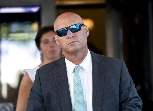 Marc Short, former Vice President Mike Pence's chief of staff, leaves a meeting on Capitol Hill in Washington, July 20, 2022. Short has testified before a federal grand jury investigating the Jan. 6, 2021, assault on the U.S. Capitol. That's according to a person familiar with the matter who says Short appeared before the grand jury under subpoena.(AP Photo/J. Scott Applewhite, File)