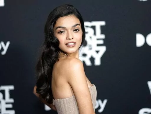 Rachel Zegler attends the "West Side Story" premiere in New York on Nov. 29, 2021. Zegler will star in Lionsgate’s planned “Hunger Games” prequel. (Photo by Charles Sykes/Invision/AP, File)