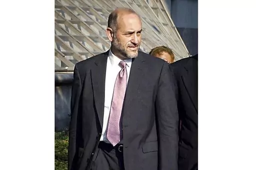 Attorney Mark Pomerantz arrives at Federal Court in New York, Aug. 12, 2002. House Republicans on Thursday, April 6, subpoenaed Pomerantz, one of the former Manhattan prosecutors who had been leading a criminal investigation into Donald Trump before quitting last year in a clash over the direction of the probe. Rep. Jim Jordan, chairman of the House Judiciary Committee, ordered Pomerantz to testify before the committee by April 30, 2023. (AP Photo/David Karp, File)