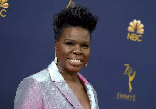 Leslie Jones appears at the 70th Primetime Emmy Awards in Los Angeles on Sept. 17, 2018. Jones will be taking a temporary whirl as host of “The Daily Show” on Comedy Central on Tuesday, Wednesday and Thursday. (Photo by Jordan Strauss/Invision/AP, File)