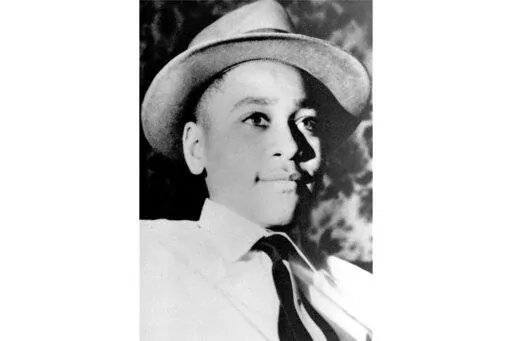 This undated portrait shows Emmett Louis Till, who was kidnapped, tortured and killed in the Mississippi Delta in August 1955 after witnesses said he whistled at a white woman working in a store. The House has unanimously passed a bill posthumously awarding the Congressional Gold Medal to Emmett Till, the Chicago teenager murdered by white supremacists in the 1950s, and his mother, Mamie Till-Mobley. The bill is meant to honor Till and his mother with the highest civilian honor that Congress awa