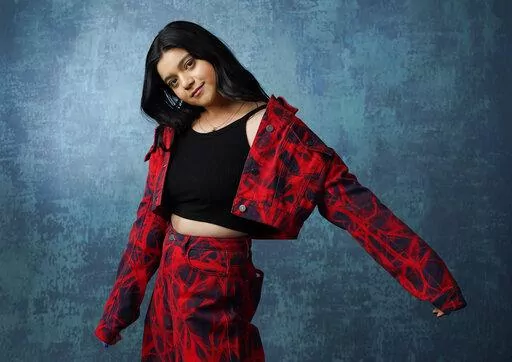 Iman Vellani, star of the Disney+ series "Ms. Marvel," poses for a portrait, Thursday, June 2, 2022, at the Beverly Hilton in Beverly Hills, Calif. (AP Photo/Chris Pizzello)
