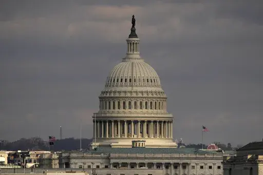 The U.S. Capitol is seen, Saturday, Feb. 1, 2025, in Washington. (AP Photo/Carolyn Kaster)