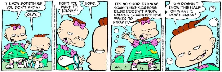 Rugrats for Jan 01, 2022