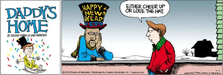 Daddy's Home for Jan 01, 2023