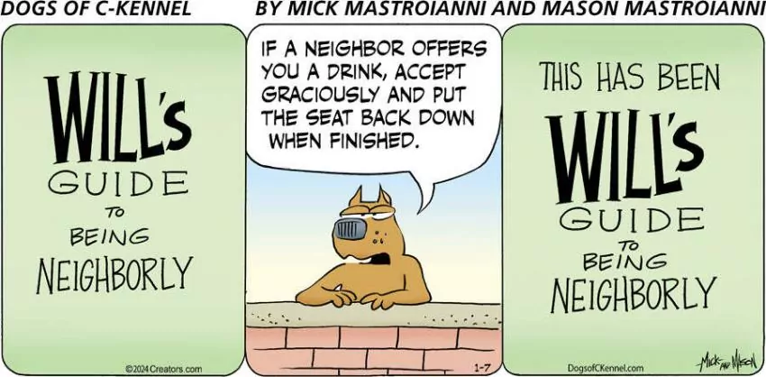 Dogs of C-Kennel for Jan 07, 2024