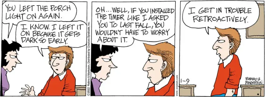 Daddy's Home for Jan 09, 2023