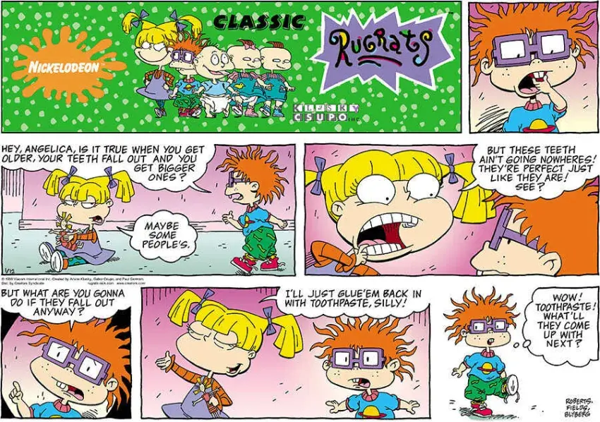 Rugrats for Jan 12, 2025