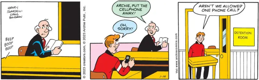 Archie for Jan 14, 2023