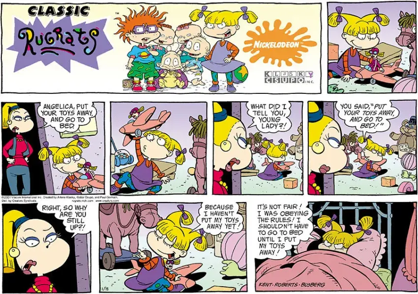 Rugrats for Jan 15, 2023