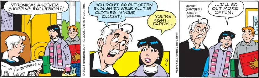 Archie for Jan 16, 2023