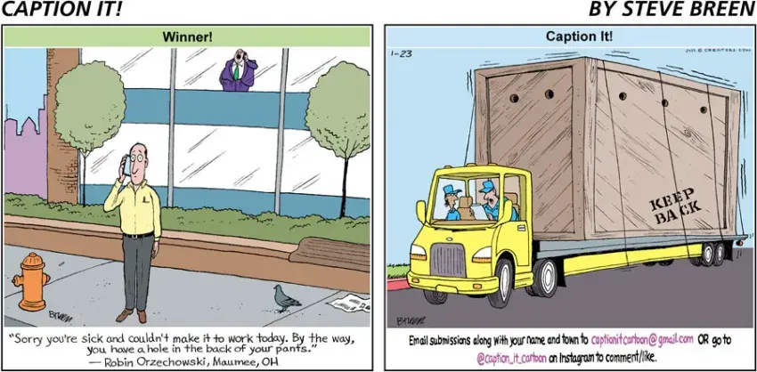 Caption It! for Jan 23, 2022