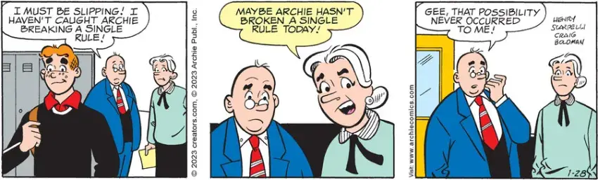Archie for Jan 28, 2023