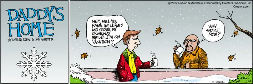 Daddy's Home for Jan 30, 2022