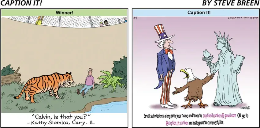 Caption It! for Feb 06, 2022