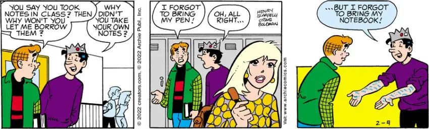 Archie for Feb 09, 2022