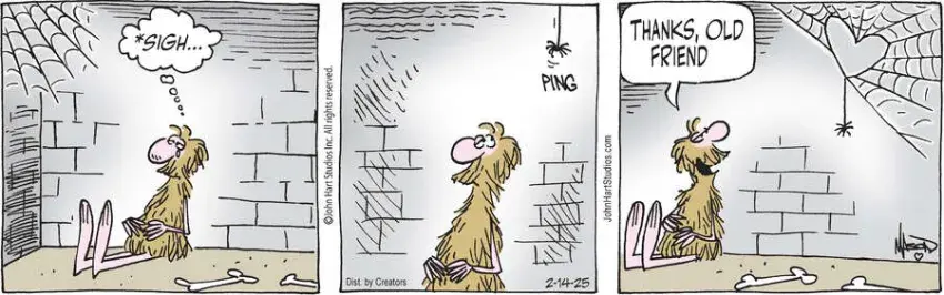 Wizard of Id for Feb 14, 2025