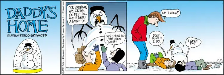 Daddy's Home for Feb 16, 2025