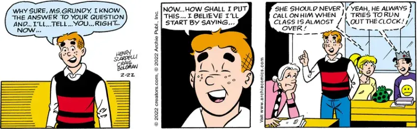 Archie for Feb 22, 2022