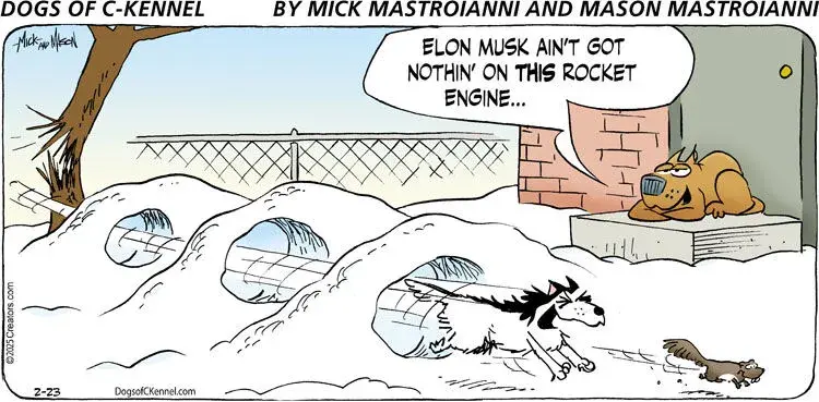 Dogs of C-Kennel for Feb 23, 2025