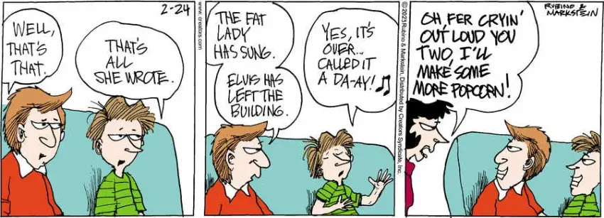 Daddy's Home for Feb 24, 2023