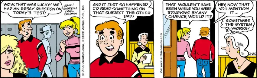 Archie for Feb 25, 2022