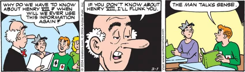 Archie for Mar 01, 2024