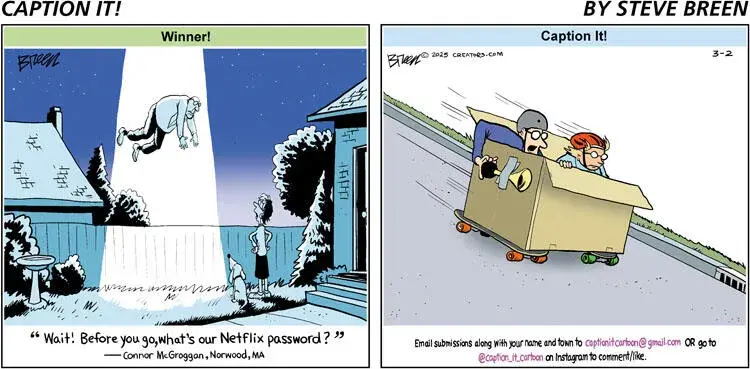 Caption It! for Mar 02, 2025