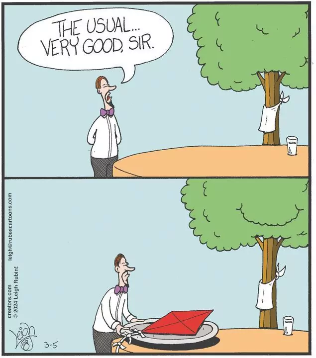 Rubes® for Mar 05, 2024