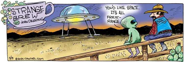 Strange Brew for Mar 09, 2025