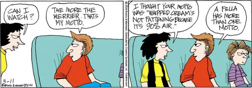 Daddy's Home for Mar 11, 2024