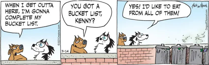 Dogs of C-Kennel for Mar 14, 2025