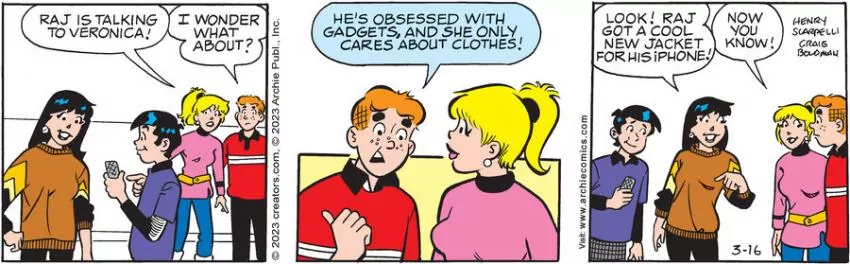 Archie for Mar 16, 2023