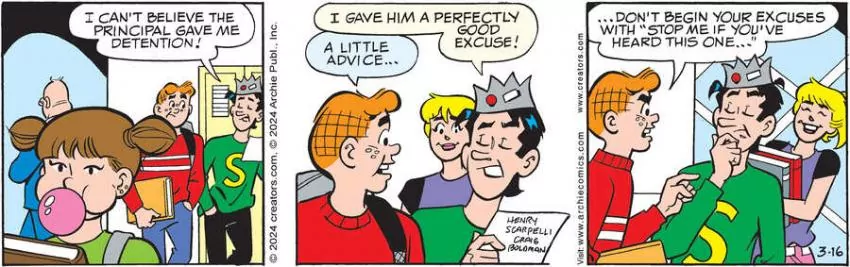 Archie for Mar 16, 2024