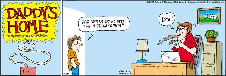 Daddy's Home for Mar 17, 2024