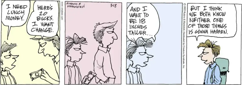 Daddy's Home for Mar 18, 2021