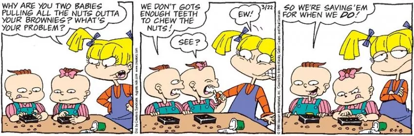 Rugrats for Mar 22, 2021