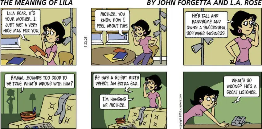 The Meaning of Lila for Mar 23, 2025