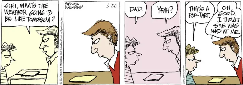 Daddy's Home for Mar 26, 2021