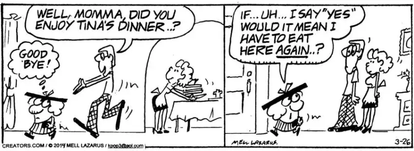 Momma for Mar 26, 2025