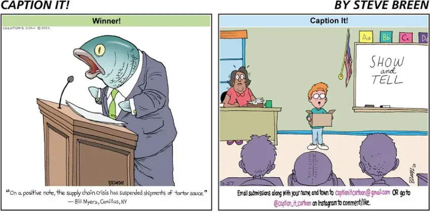 Caption It! for Mar 27, 2022