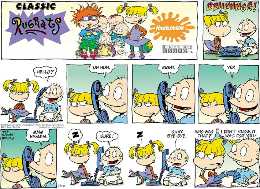 Rugrats for Mar 28, 2021