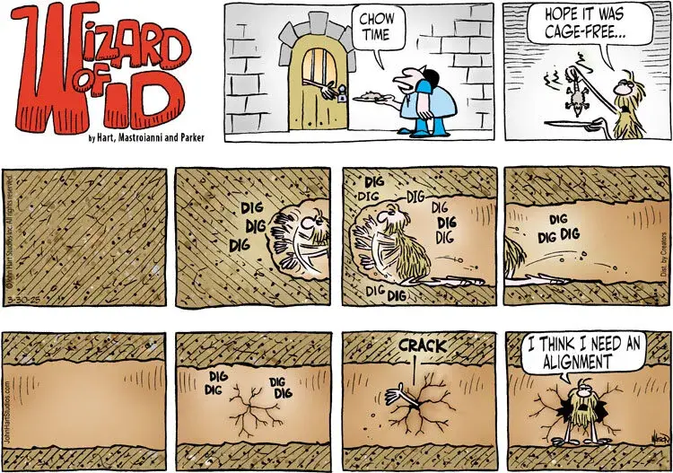 Wizard of Id for Mar 30, 2025