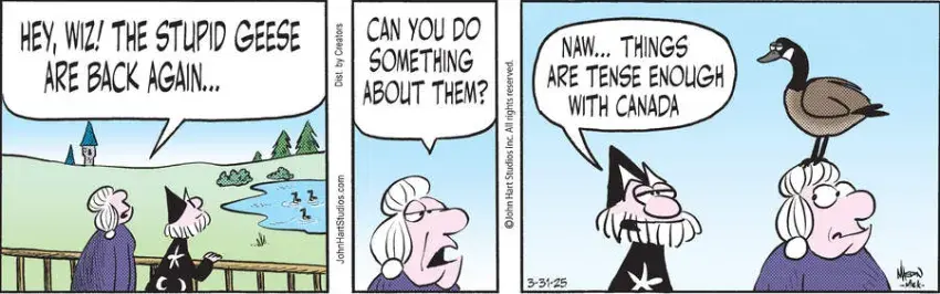 Wizard of Id for Mar 31, 2025