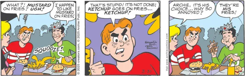 Archie for Mar 31, 2025