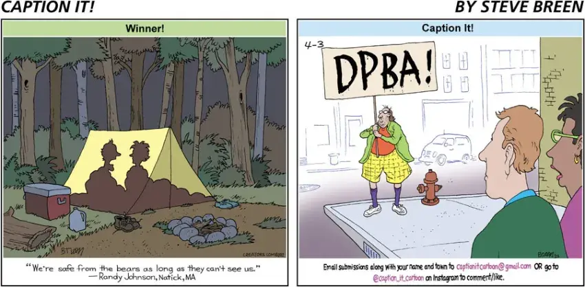 Caption It! for Apr 03, 2022